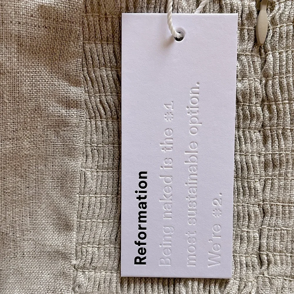 REFORMATION Ciara Linen Jumpsuit